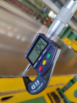 1.5mm Dikke Roestvrijstalen Plaat ASTM 304/304L/1.4301/S30408 904L/316L/316ti Kwaliteiten voor Lassen Snijden Buigen