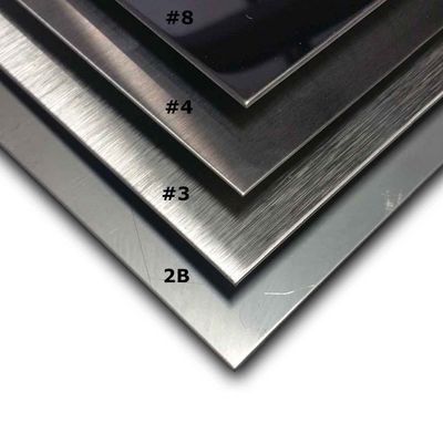 SS304 304L 301 316 316L 321 317L 904L 2B Afwerking Roestvrijstalen Plaat Spoelplaat 2mm Dikte