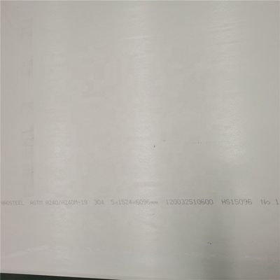 Koudgewalste AISI 304L 316L 409L roestvrijstalen plaat / spoel van de 300-serie met 2B-oppervlakteafwerking voor snijden